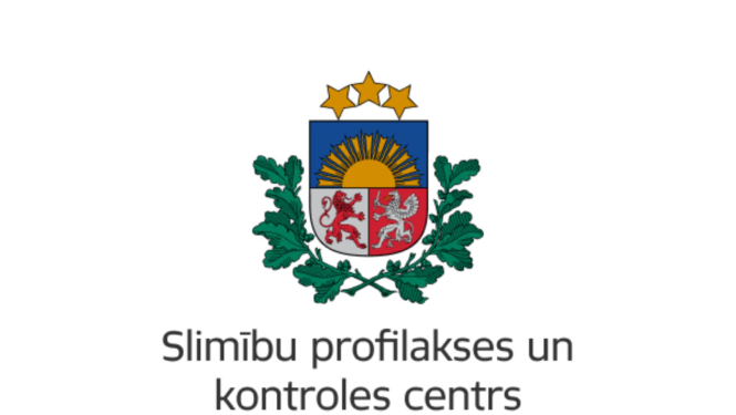 Slimību profilakses un kontroles centra logo