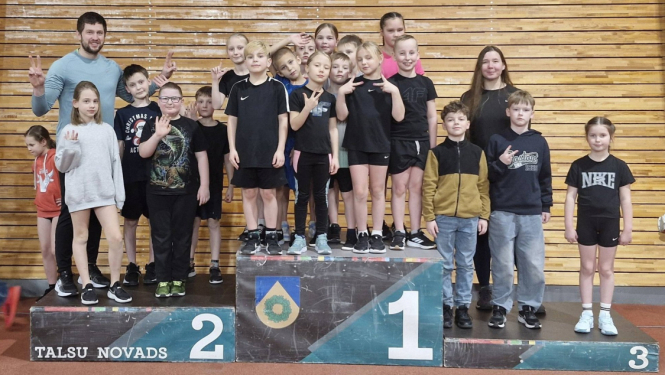 Sportisti Talsu sacensībās