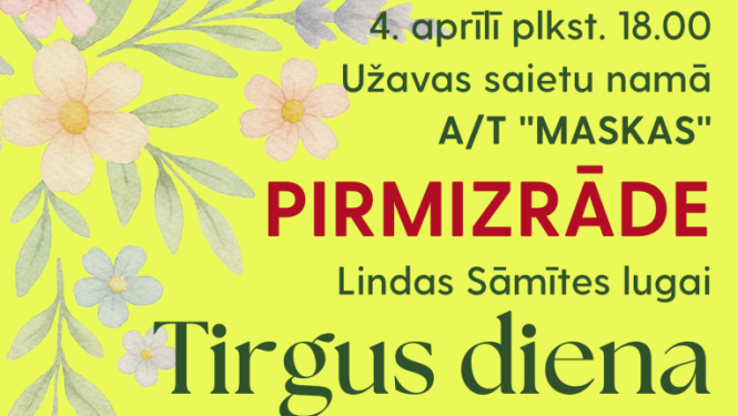 Užavā notiks teātra pirmizrāde