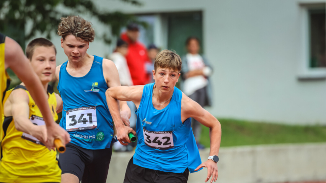 Puiši nodod stafeti