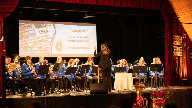 Pūtēju orķestris “Ugāle” svin 55 gadu jubileju