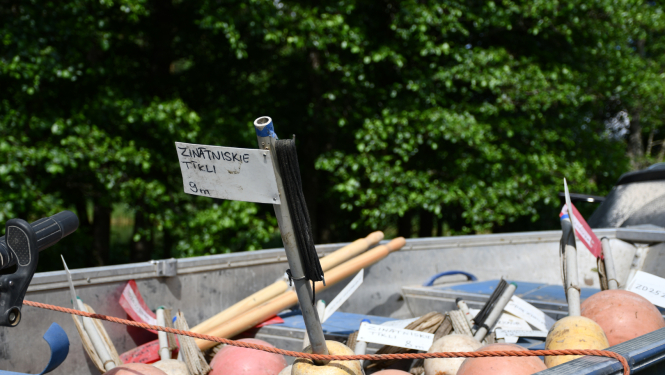 Zinātniskie tīkli laivā