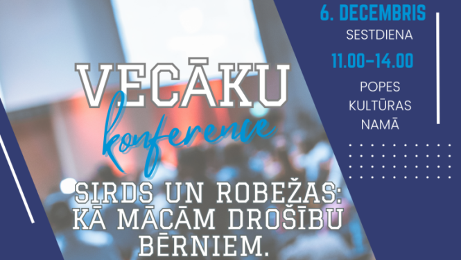 6. decembrī Popes kultūras namā notiks vecāku konference