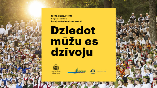 Popē notiks Latvijas senioru koru svētki