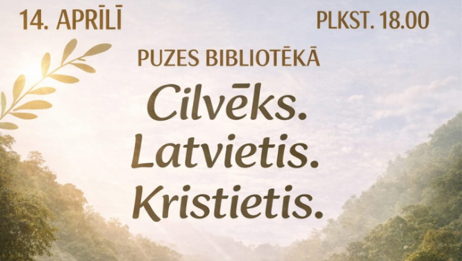 Puzes bibliotēkā notiks sarunas