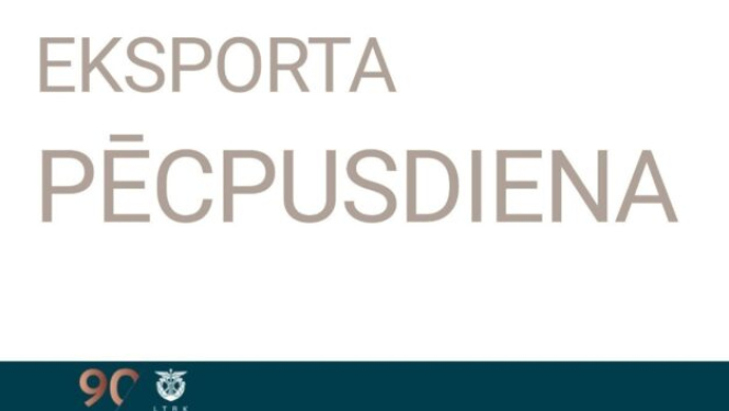 Eksporta pēcpusdienas vizuālis