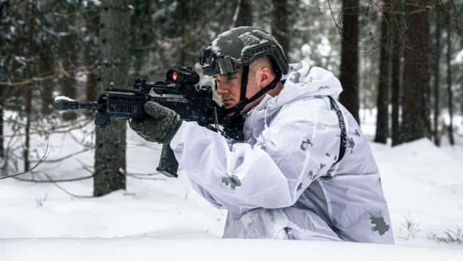 No šī gada 9. līdz 13. februārim Ventspils novada Vārves un Užavas pagastos notiks NBS Sauszemes spēku Mehanizētās kājnieku brigādes Kaujas nodrošinājuma bataljona karavīru kolektīvā apmācība.