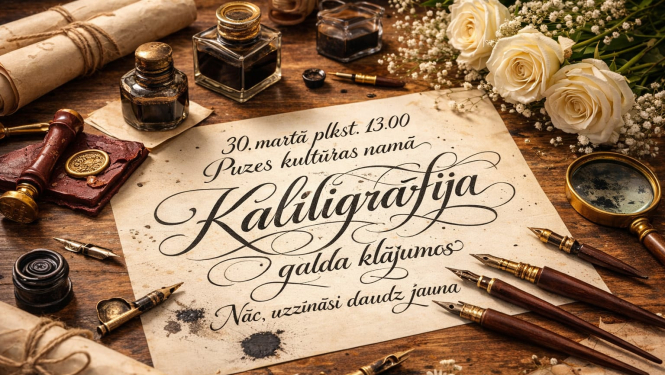 Puzē notiks pasākums