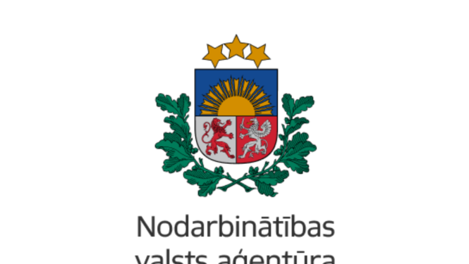 Nodarbinātības valsts aģentūras logo