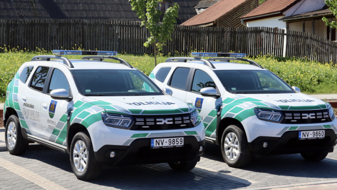 Ventspils novada pašvaldības policijas auto