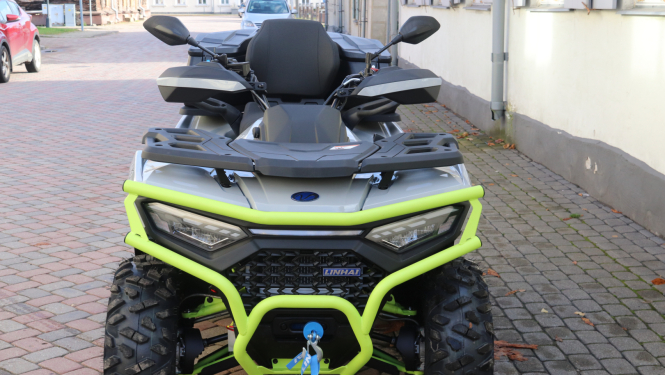 Pašvaldības policijai zivju resursu aizsardzībai iegādāts kvadricikls