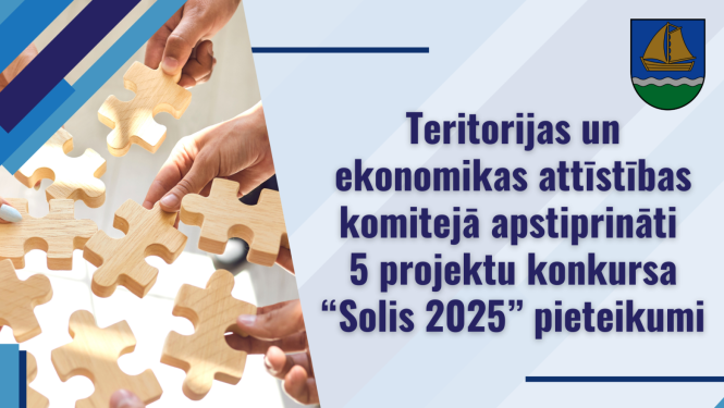 Apstiprināto projektu vizuālis