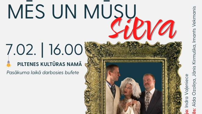 Piltenē notiks komēdijas izrāde