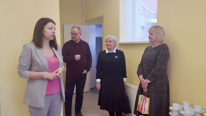 PII “Zīļuks” atklāj jaunās garderobes telpas