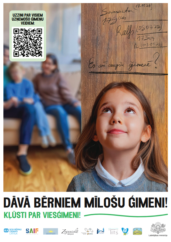Iespēja kļūt par užņemošo ģimeni