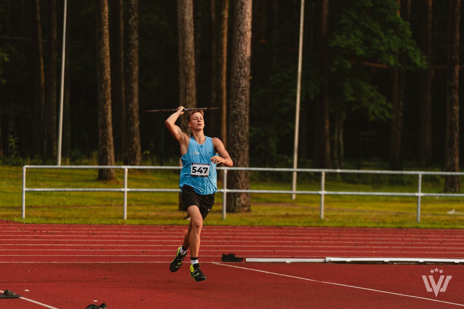 Sportists taisās mest šķēpu