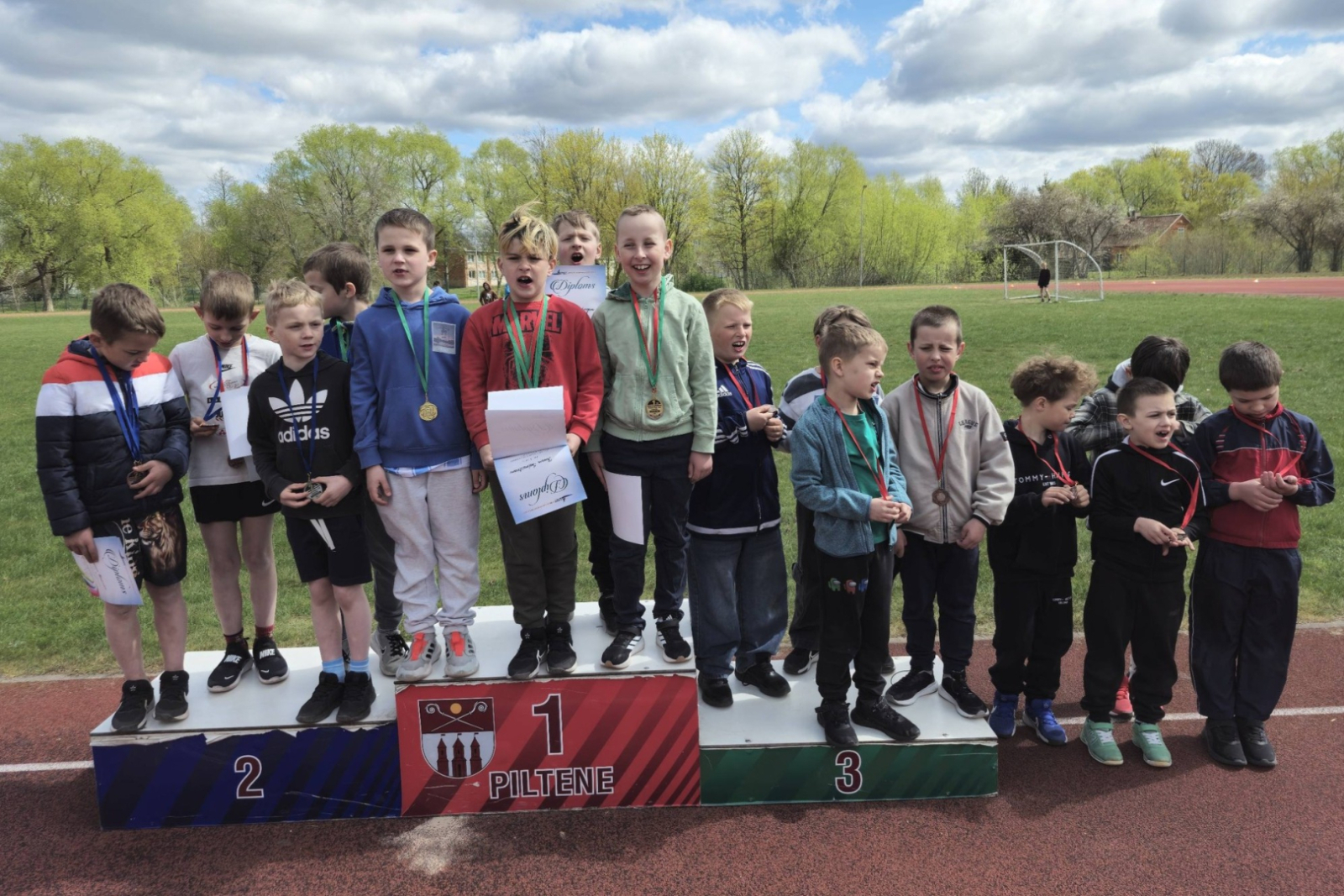 Ventspils novada BJSS sacensības vieglatlētikā U10 grupai