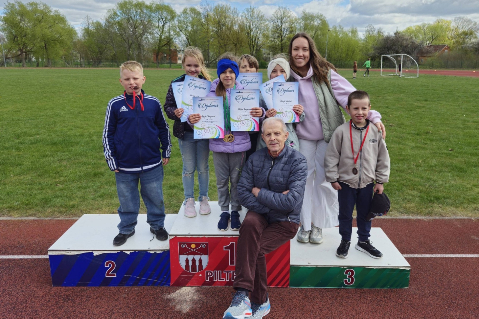 Ventspils novada BJSS sacensības vieglatlētikā U10 grupai