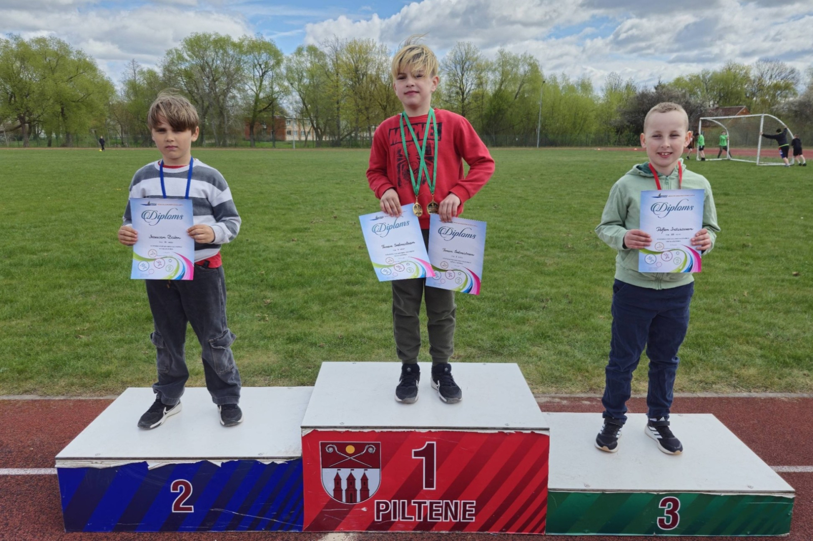 Ventspils novada BJSS sacensības vieglatlētikā U10 grupai