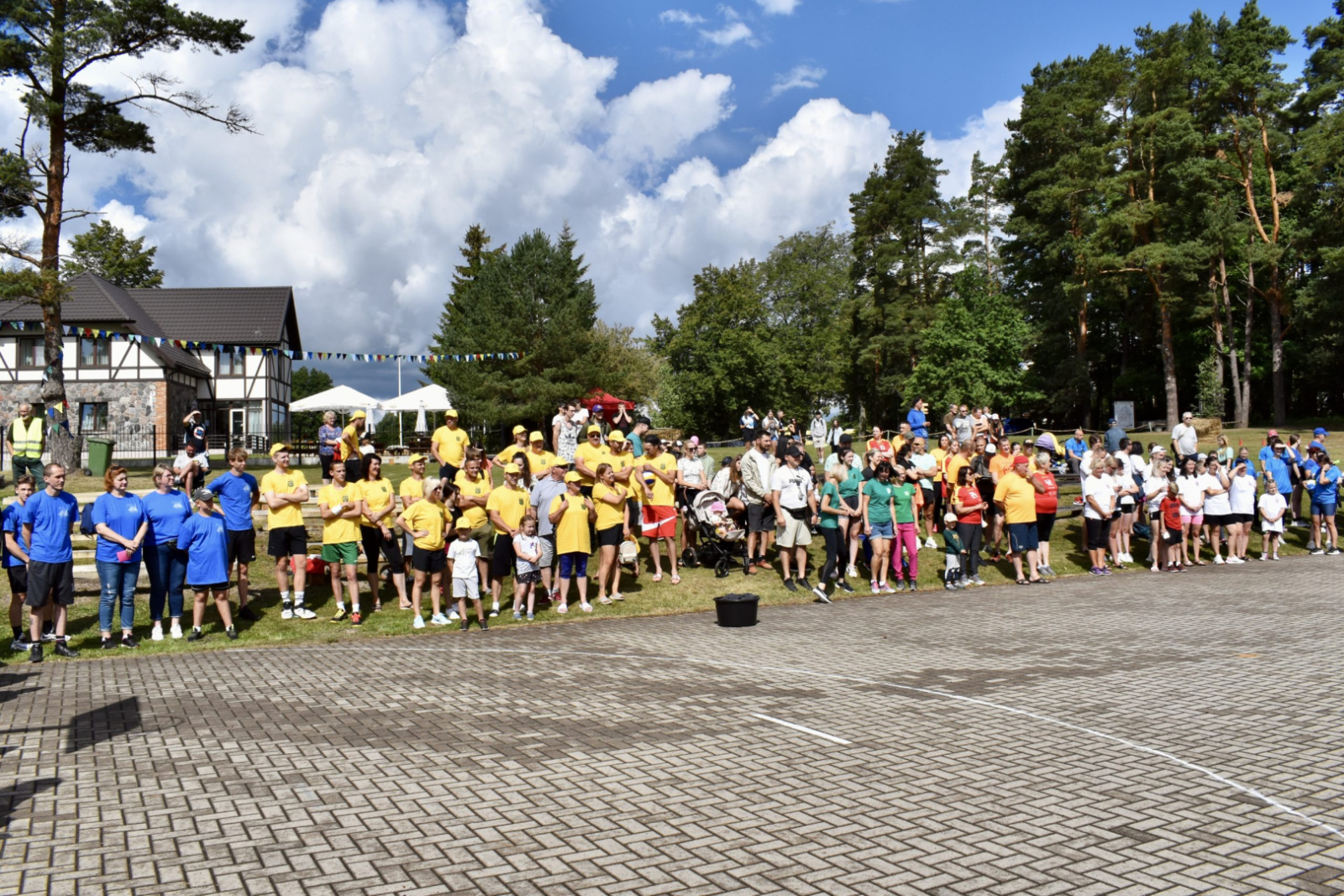 Sportisti gatavojas sporta spēlēm