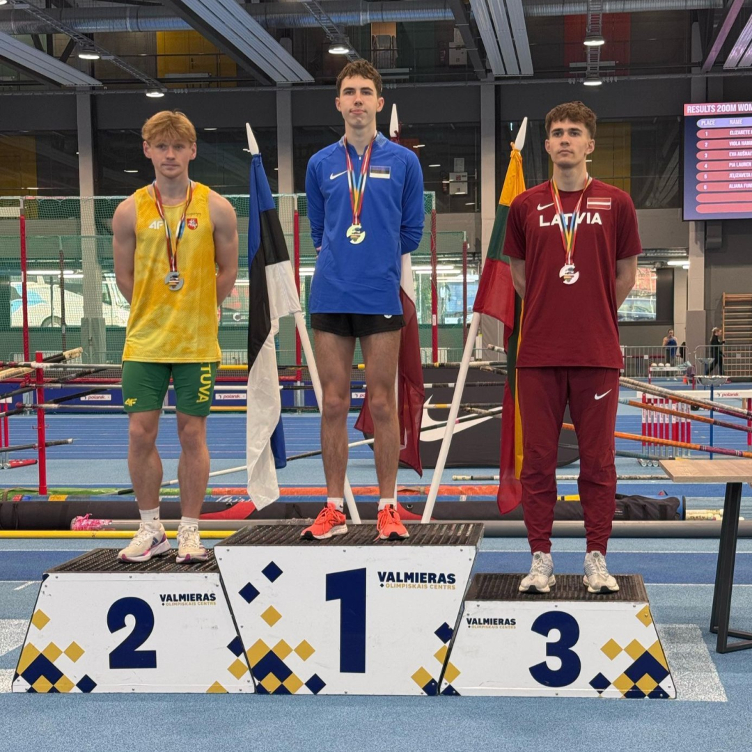 Sportisti ar medaļām