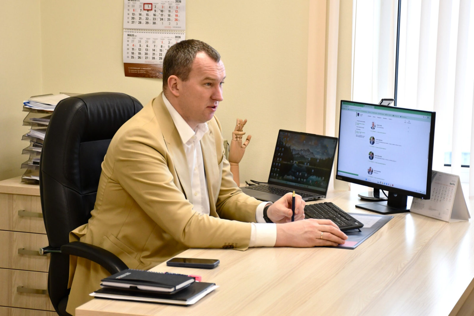 Andis Zariņš stāsta par novadu