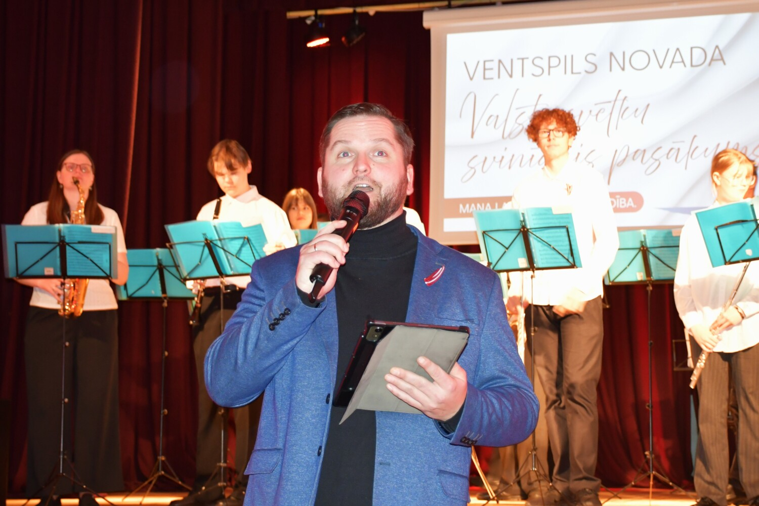 Pasākumu vadīja Juris Jope