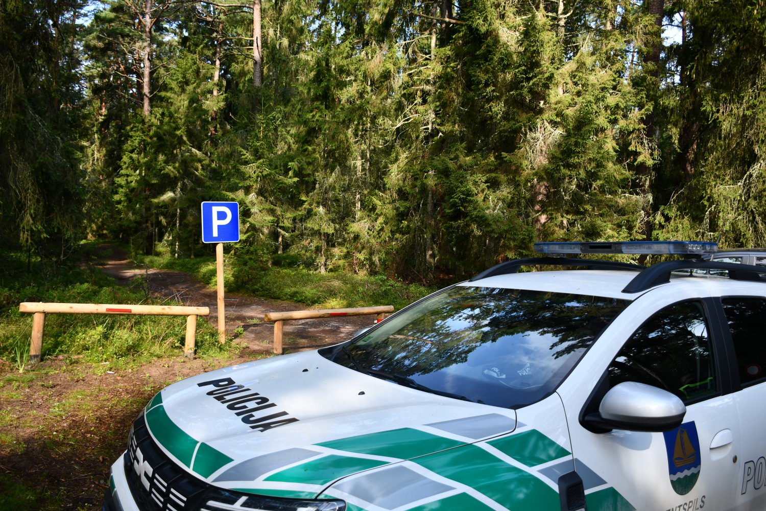 Novada pašvaldības policija apseko šo teritoriju ikdienā