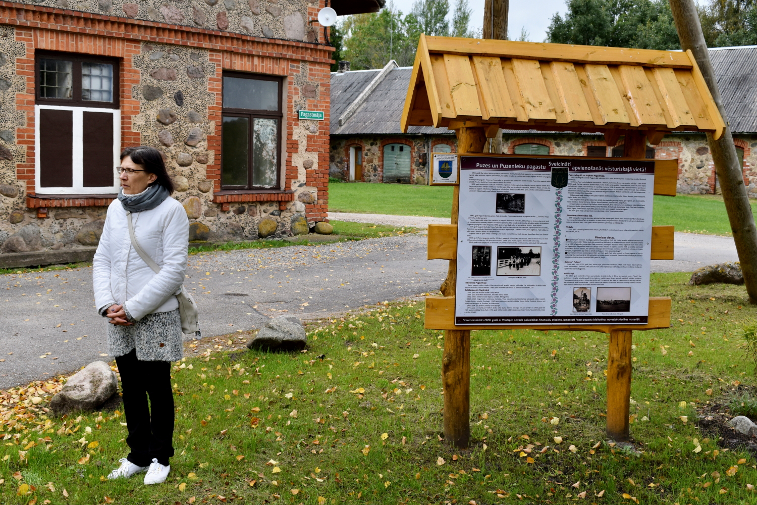 Informatīvs stends Blāzmā