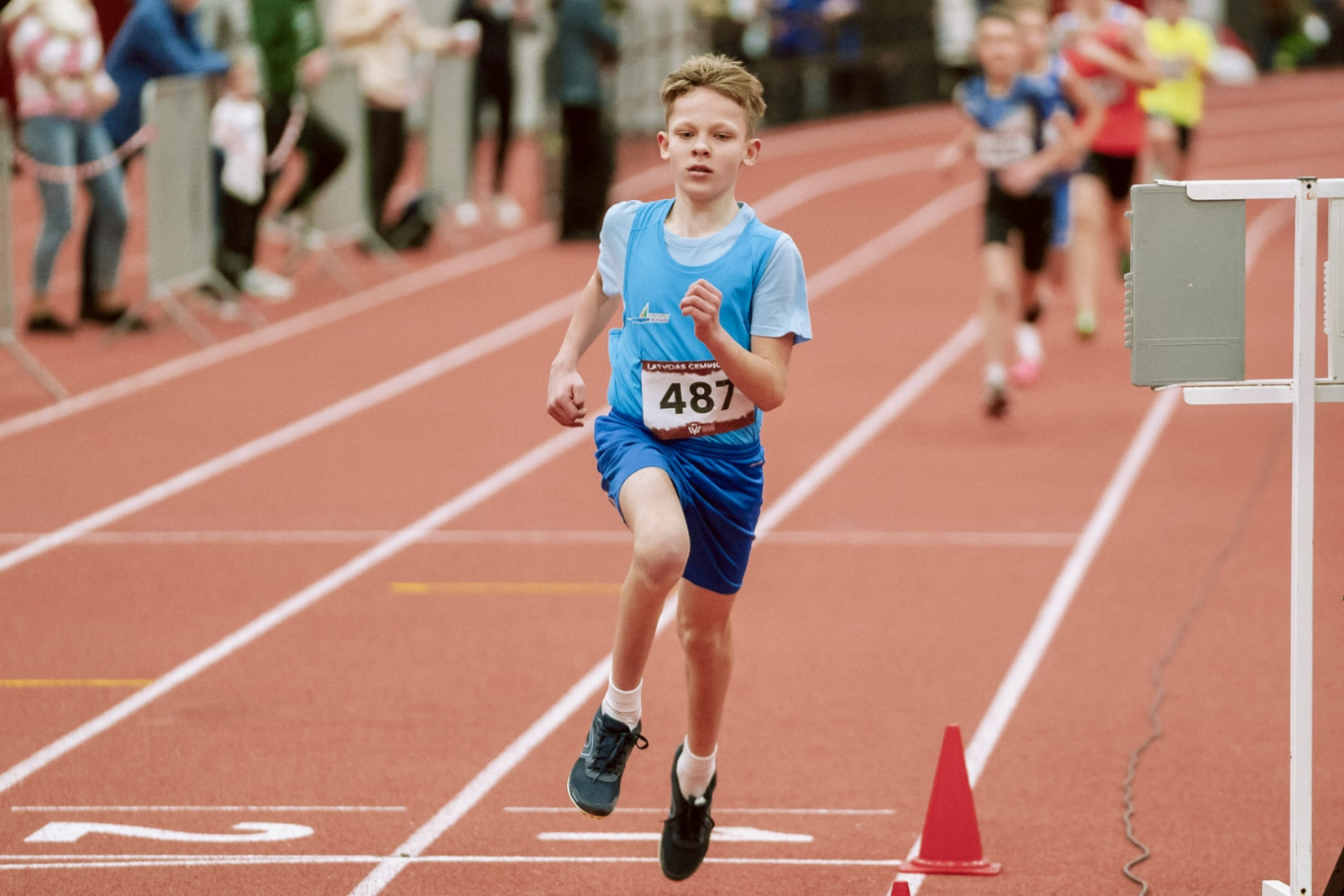 Sportists skrien