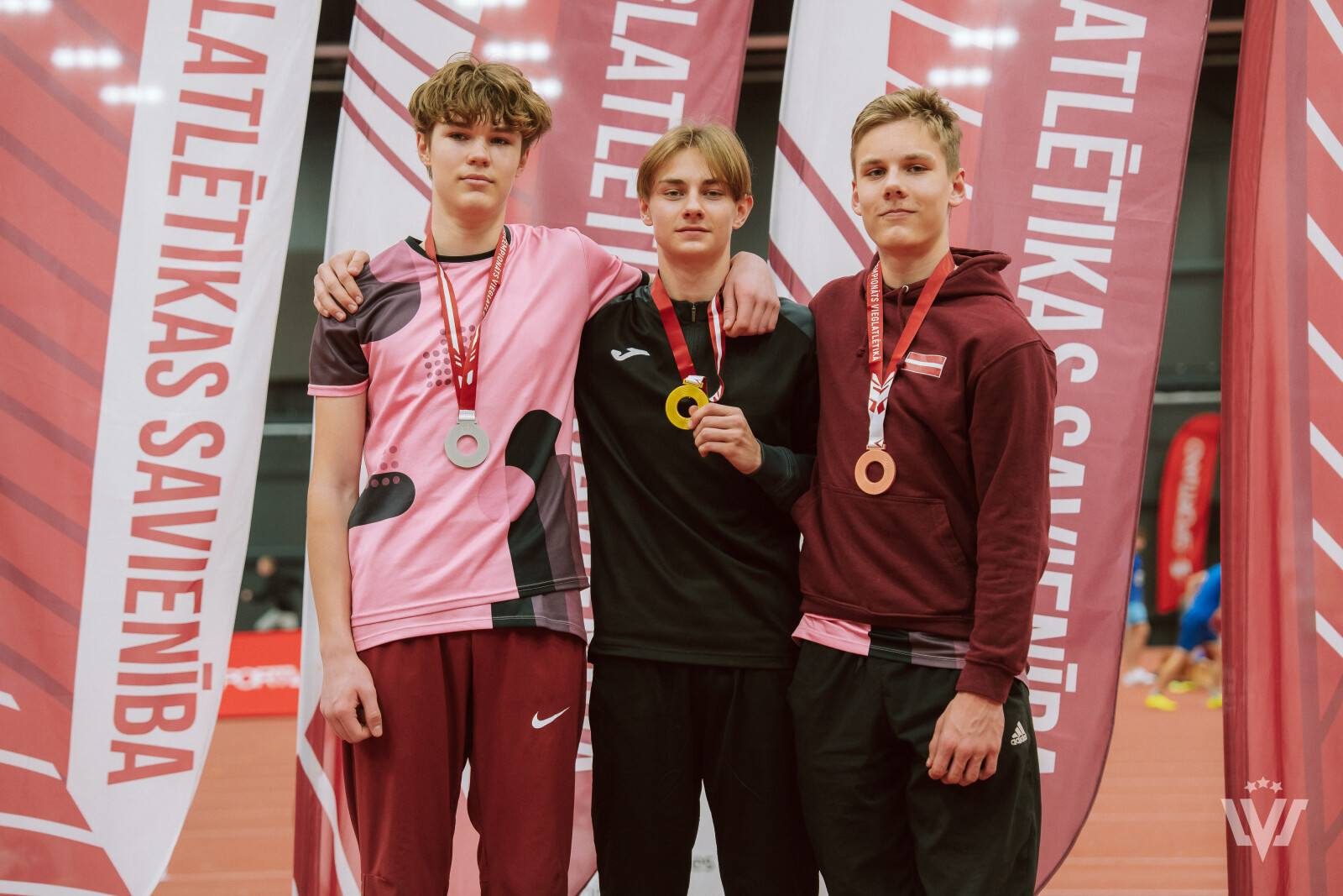 Sportisti ar medaļām