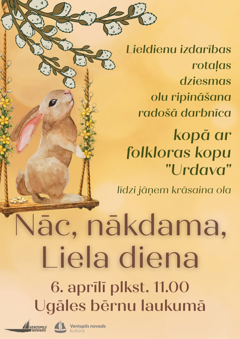 Ugālē svinēs Lieldienas