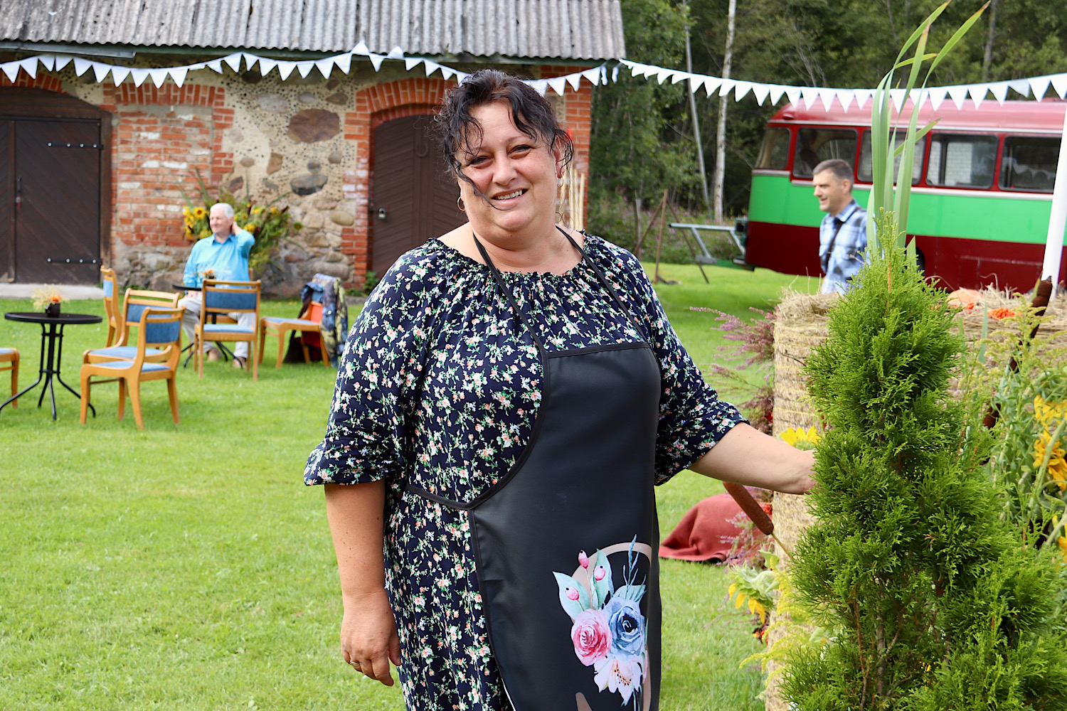Pasākuma dalībniece