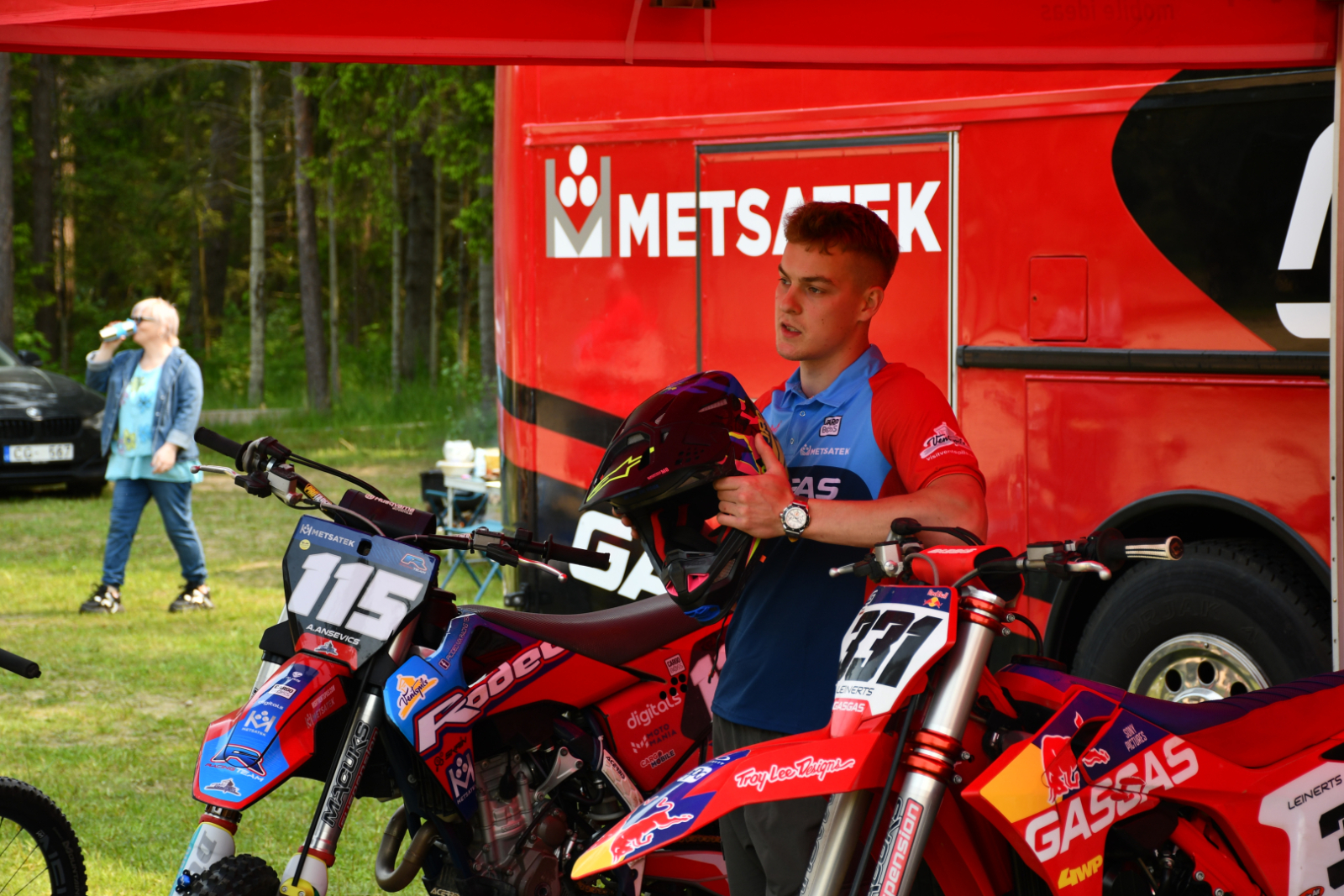 Ansis stāsta par motokrosu
