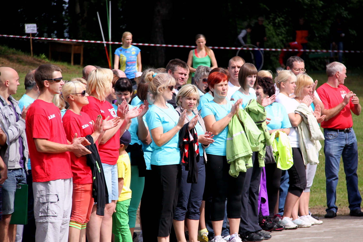 Sportisti gatavojas sporta spēlēm