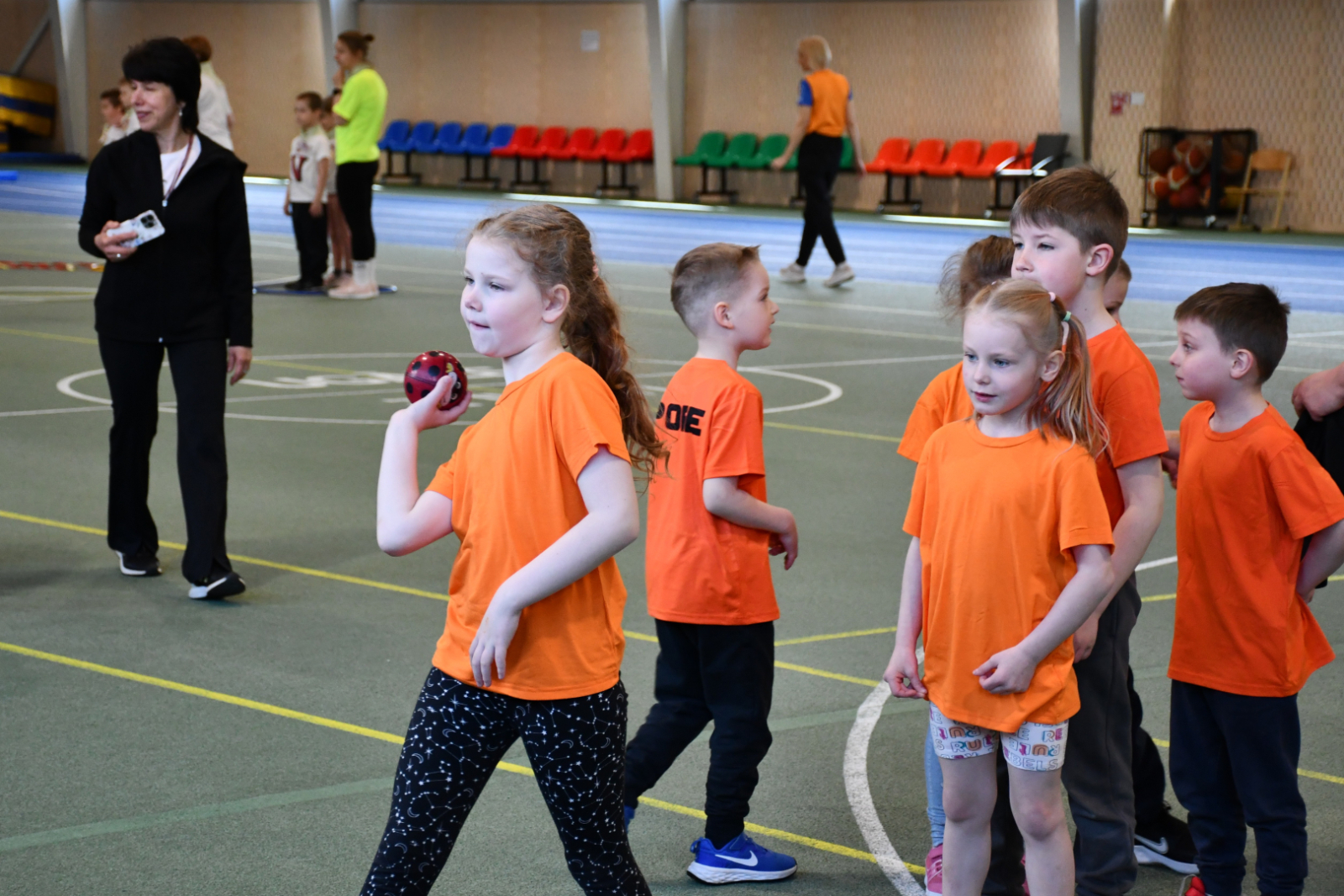 Berni piedalās sportiskās aktivitātēs