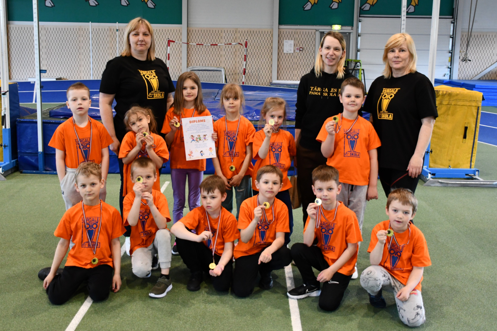 Tārgales pirmsskolas bērni