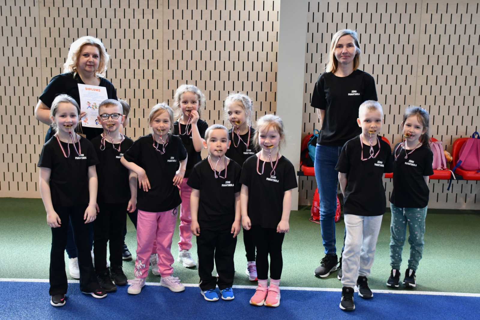 Zūru pamatskolas pirmsskolas bērni