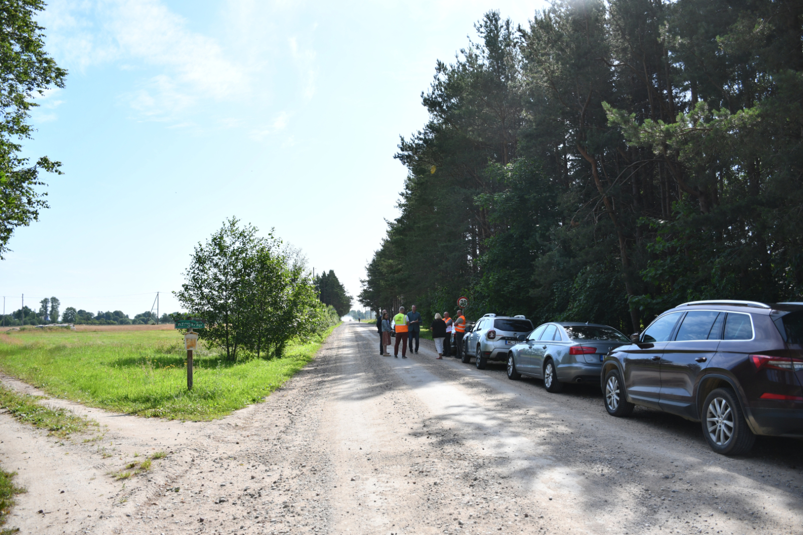 Pasiekstes ceļa remontdarbi