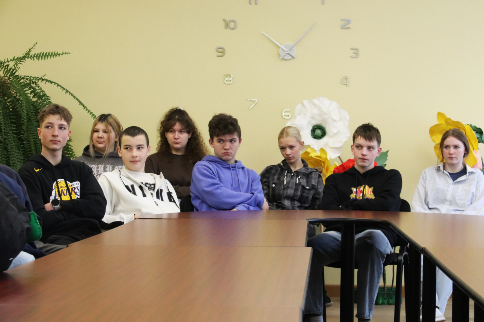 Jaunieši izglītojās