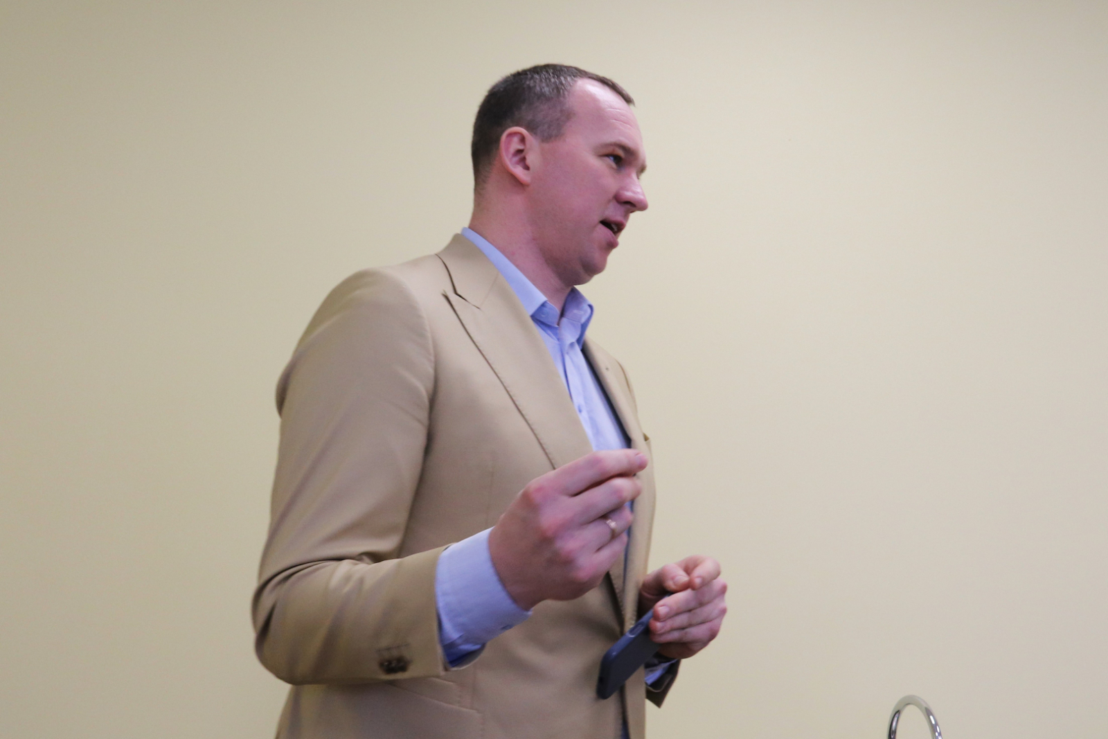 Priekšsēdētājs viesojās Piltenē pie jauniešiem