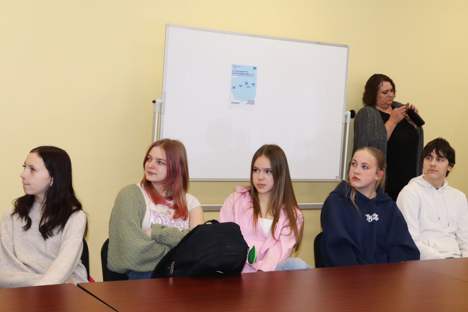 Jaunieši izglītojās