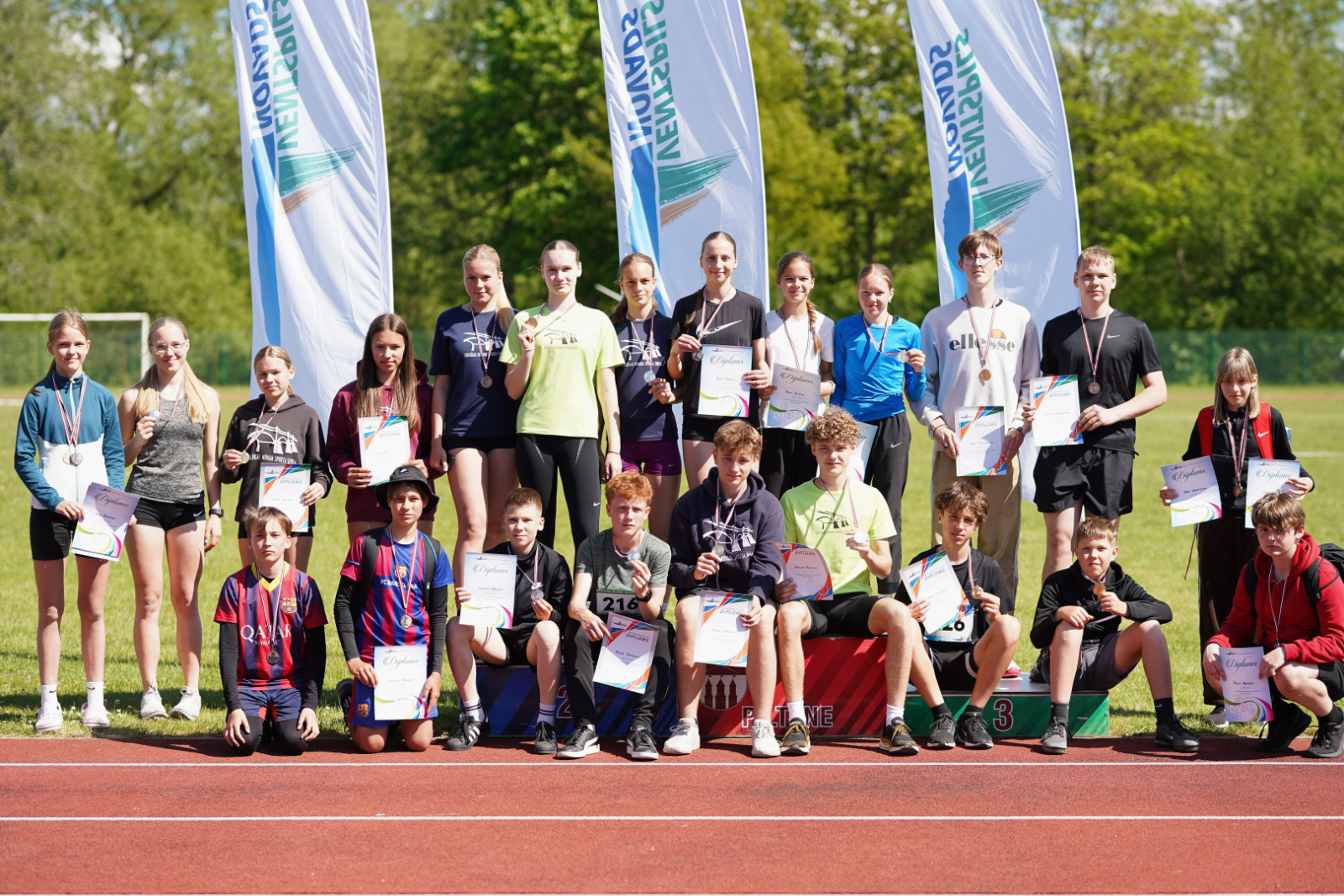Sportistu kopbilde