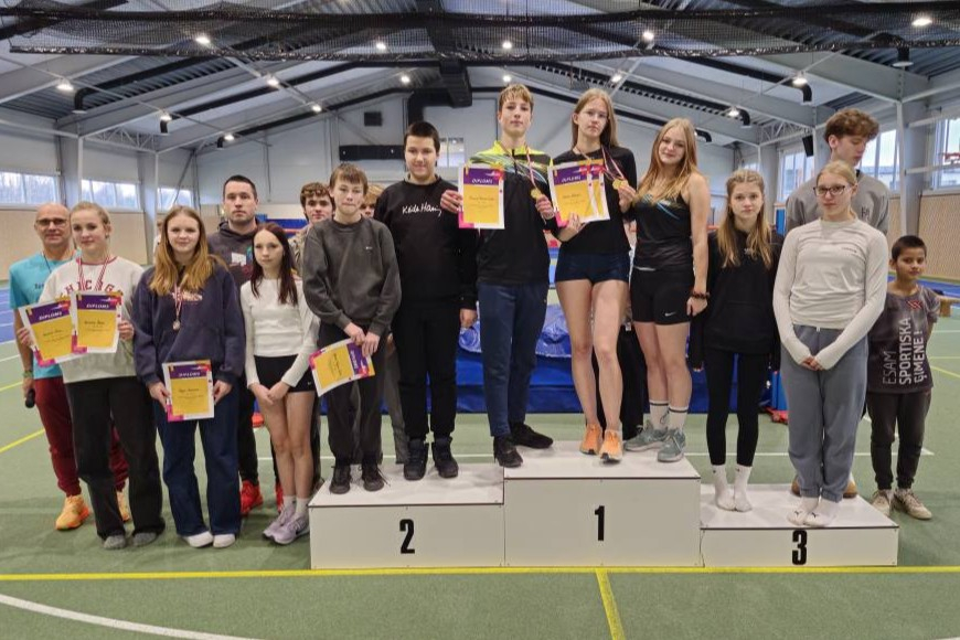 Piltenes filiāles sportisti