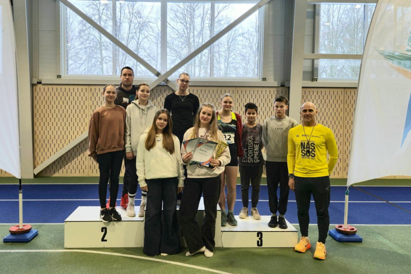 Piltenes filiāles sportisti gandarīti par paveikto