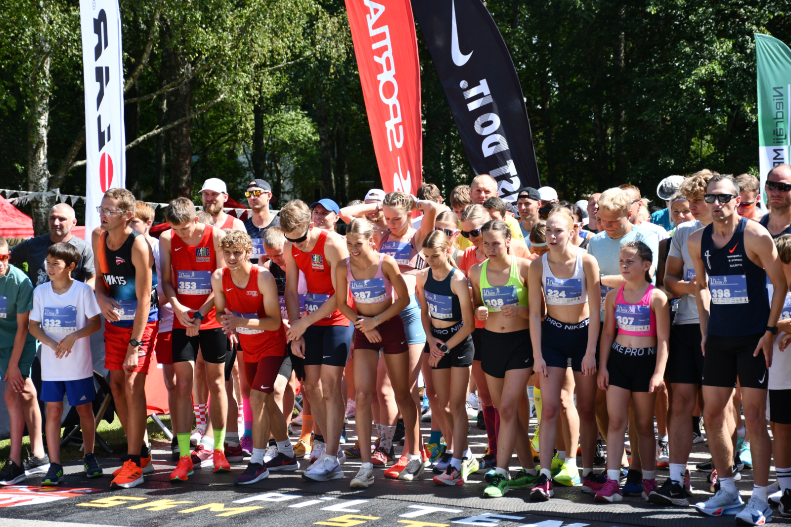 Sportisti nopietni gatavojas startam