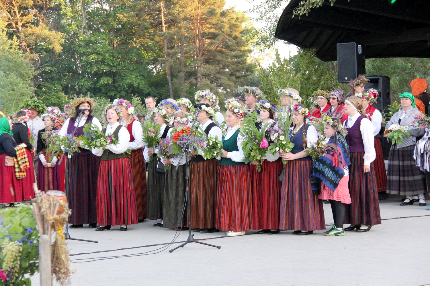 Dzied folkloras kopas
