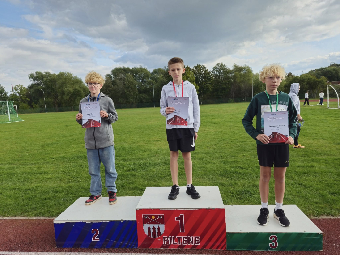 Piltenes stadionā notika Ventspils novada BJSS rudens sacensības U14 grupai