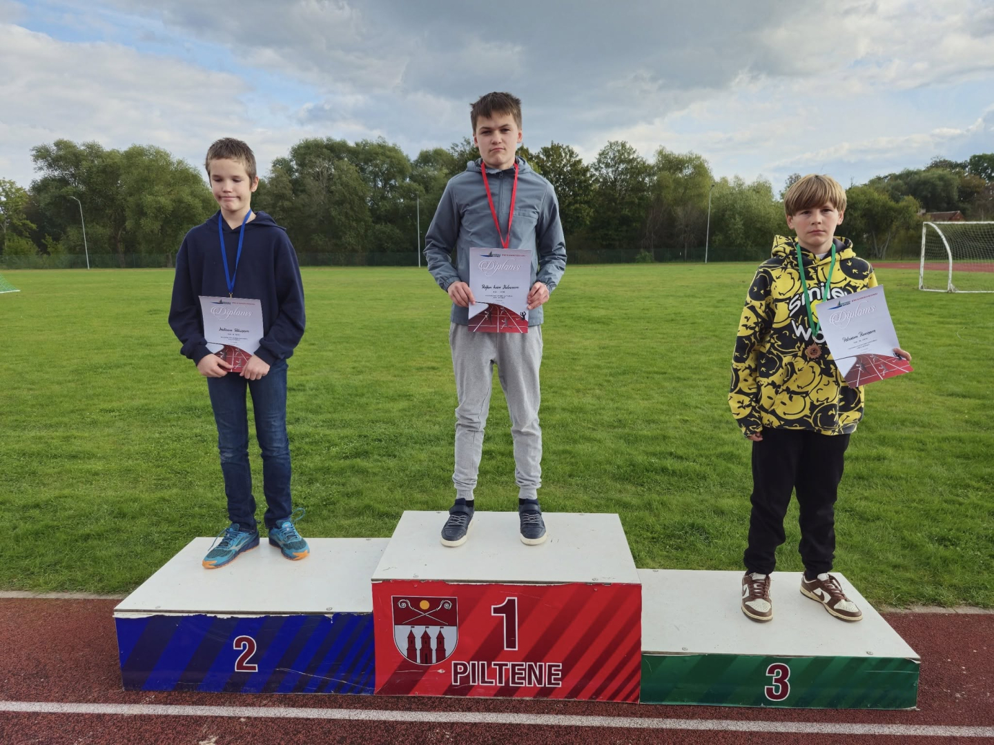 Piltenes stadionā notika Ventspils novada BJSS rudens sacensības U14 grupai