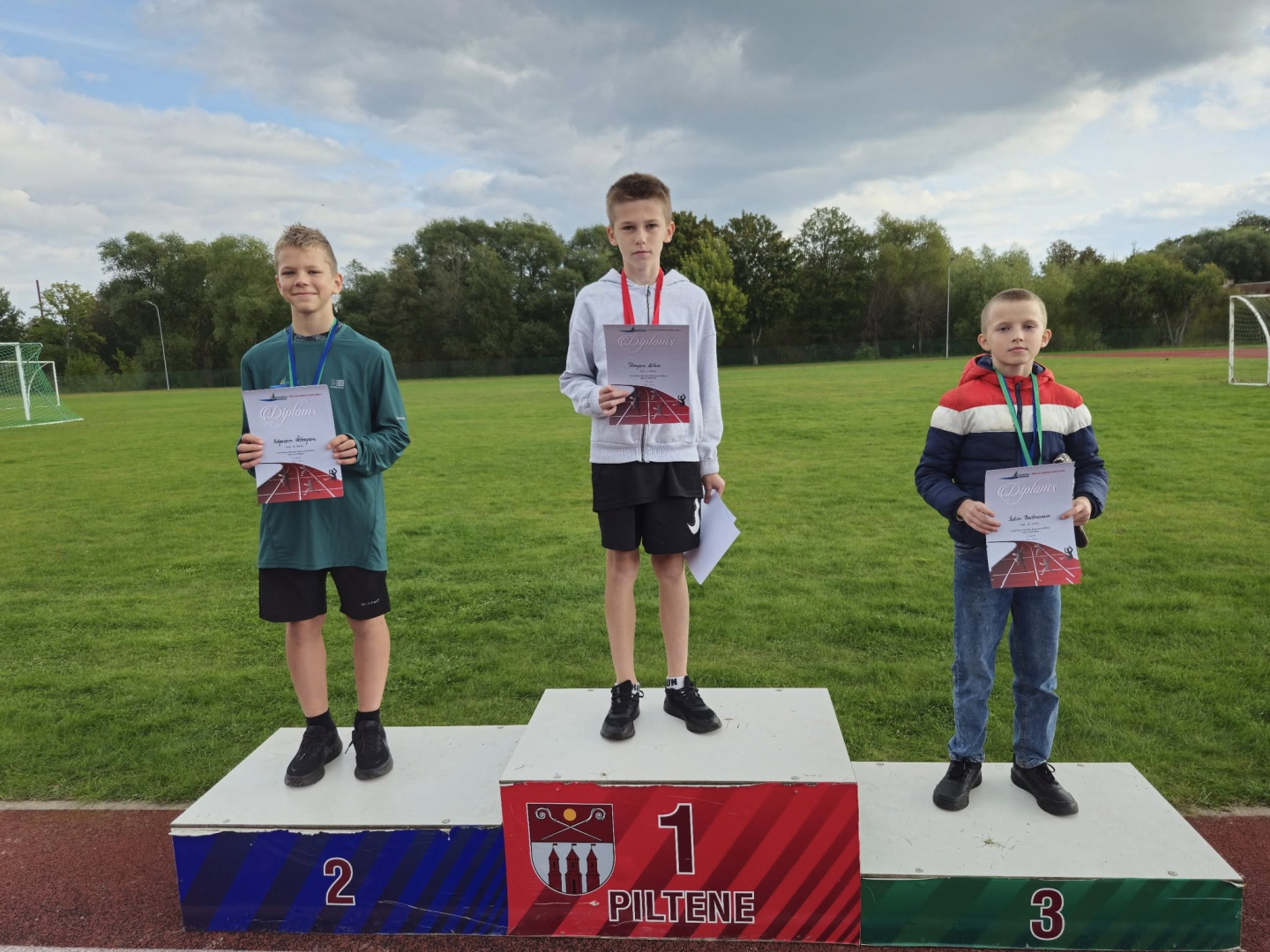 Piltenes stadionā notika Ventspils novada BJSS rudens sacensības U14 grupai
